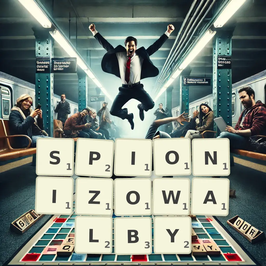 Słowa z liter SPIONIZOWAŁBY