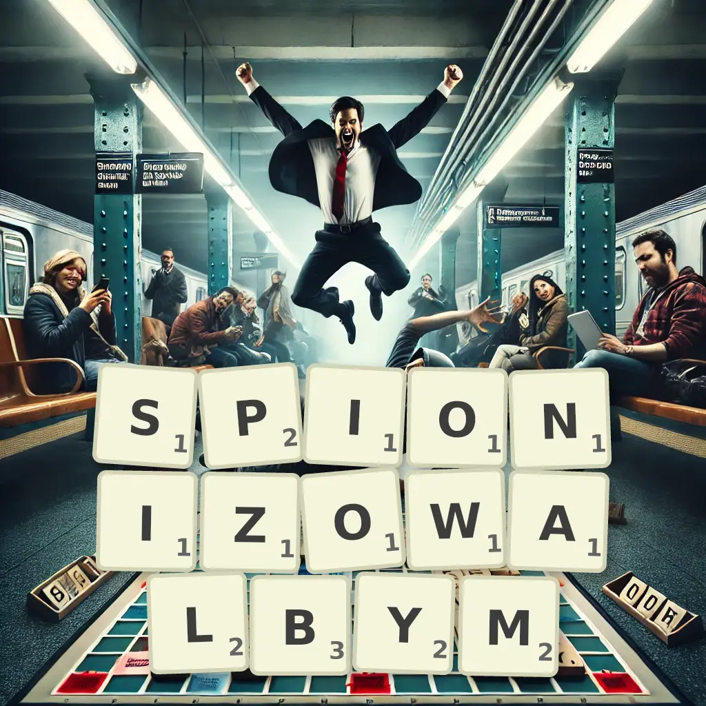 Słowa z liter SPIONIZOWAŁBYM