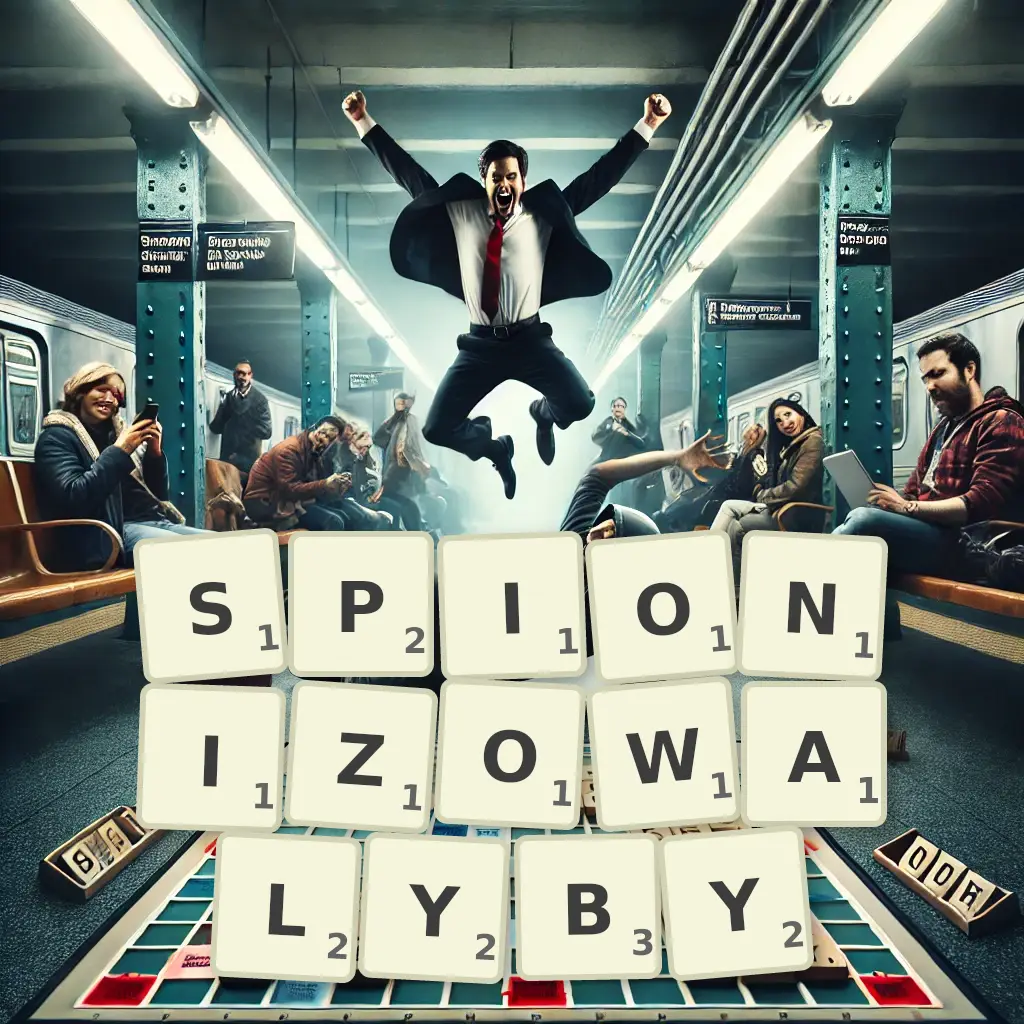 Słowa z liter SPIONIZOWAŁYBY