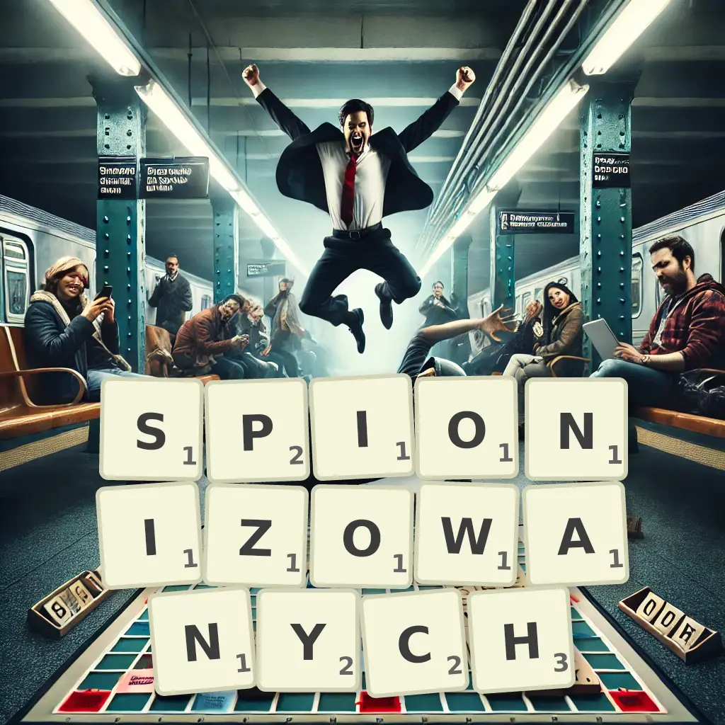 Słowa z liter SPIONIZOWANYCH