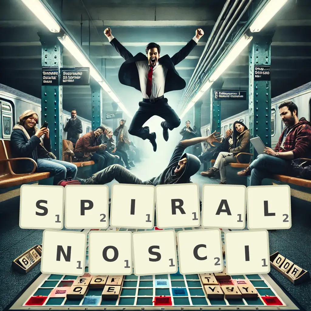 Słowa z liter SPIRALNOŚCI