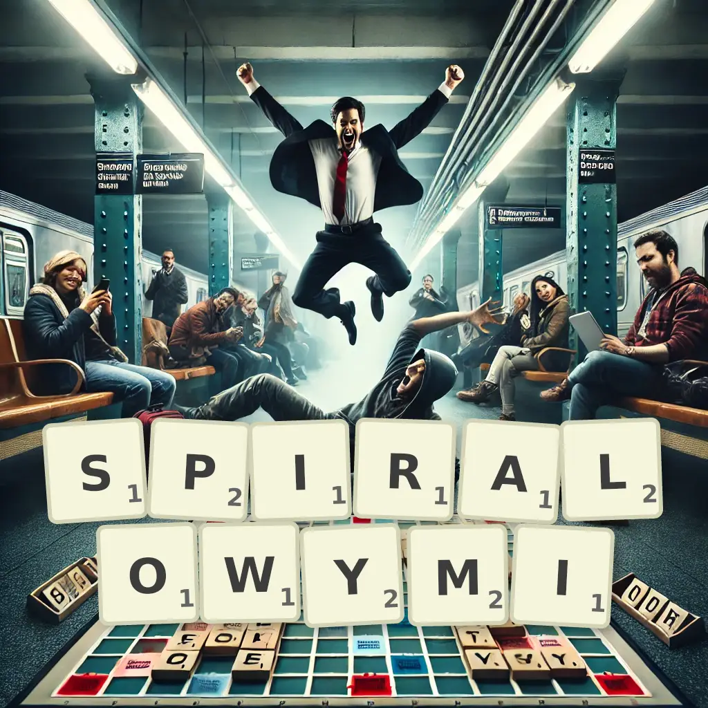 Słowa z liter SPIRALOWYMI