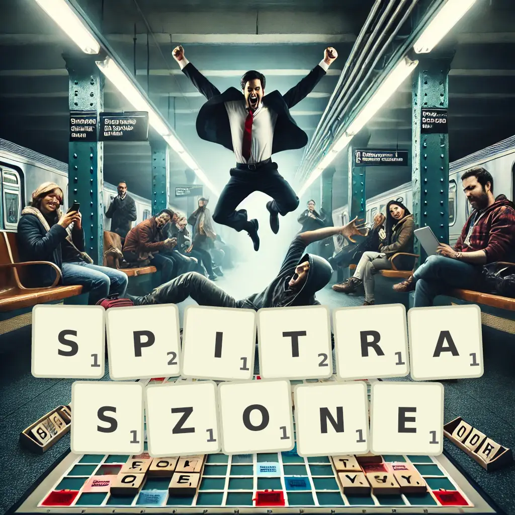 Słowa z liter SPITRASZONE