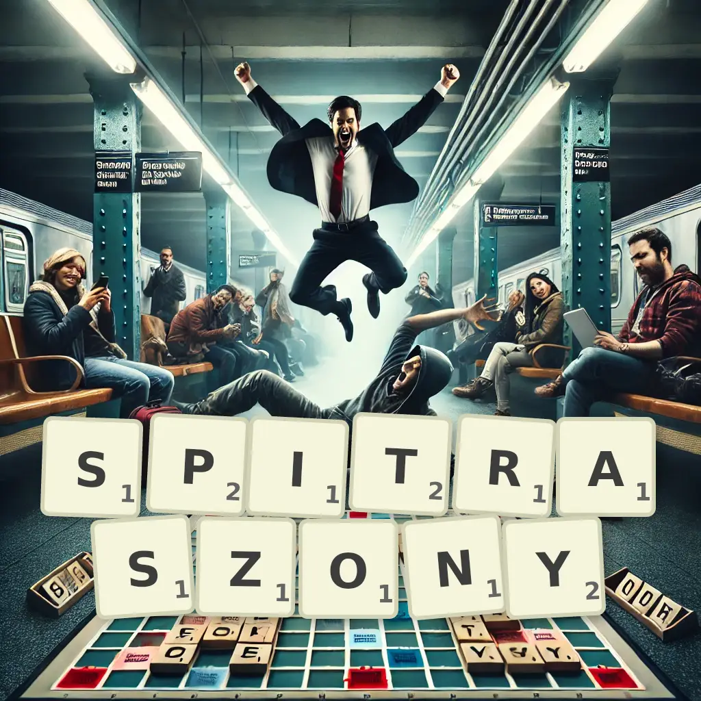 Słowa z liter SPITRASZONY