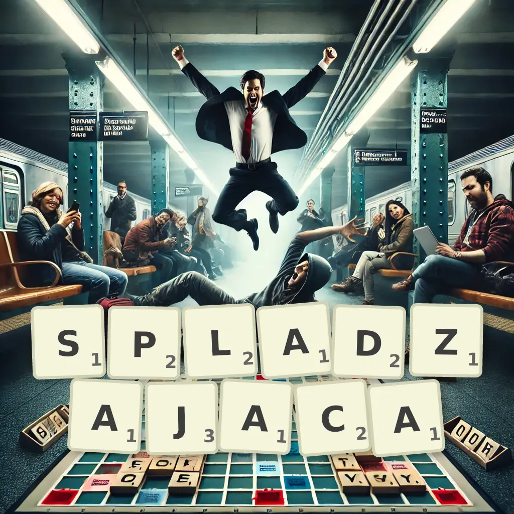 Słowa z liter SPŁADZAJĄCĄ