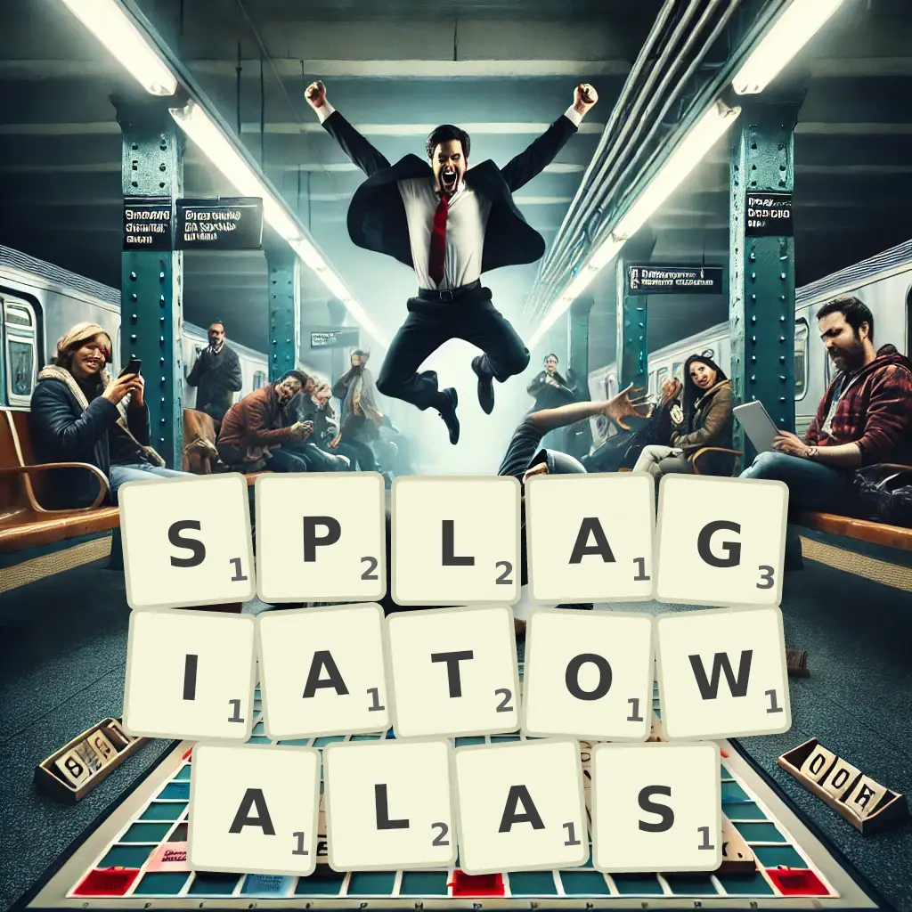 Słowa z liter SPLAGIATOWAŁAŚ