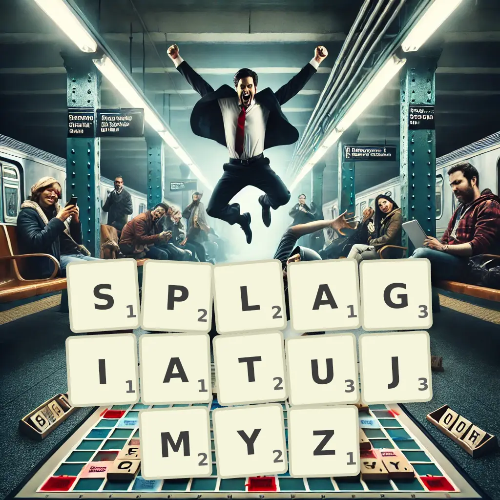 Słowa z liter SPLAGIATUJMYŻ