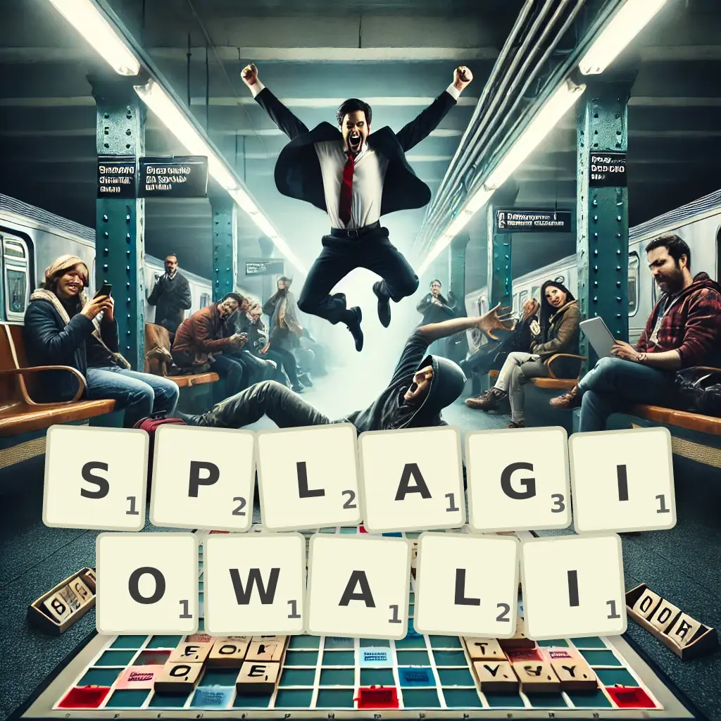 Słowa z liter SPLAGIOWALI
