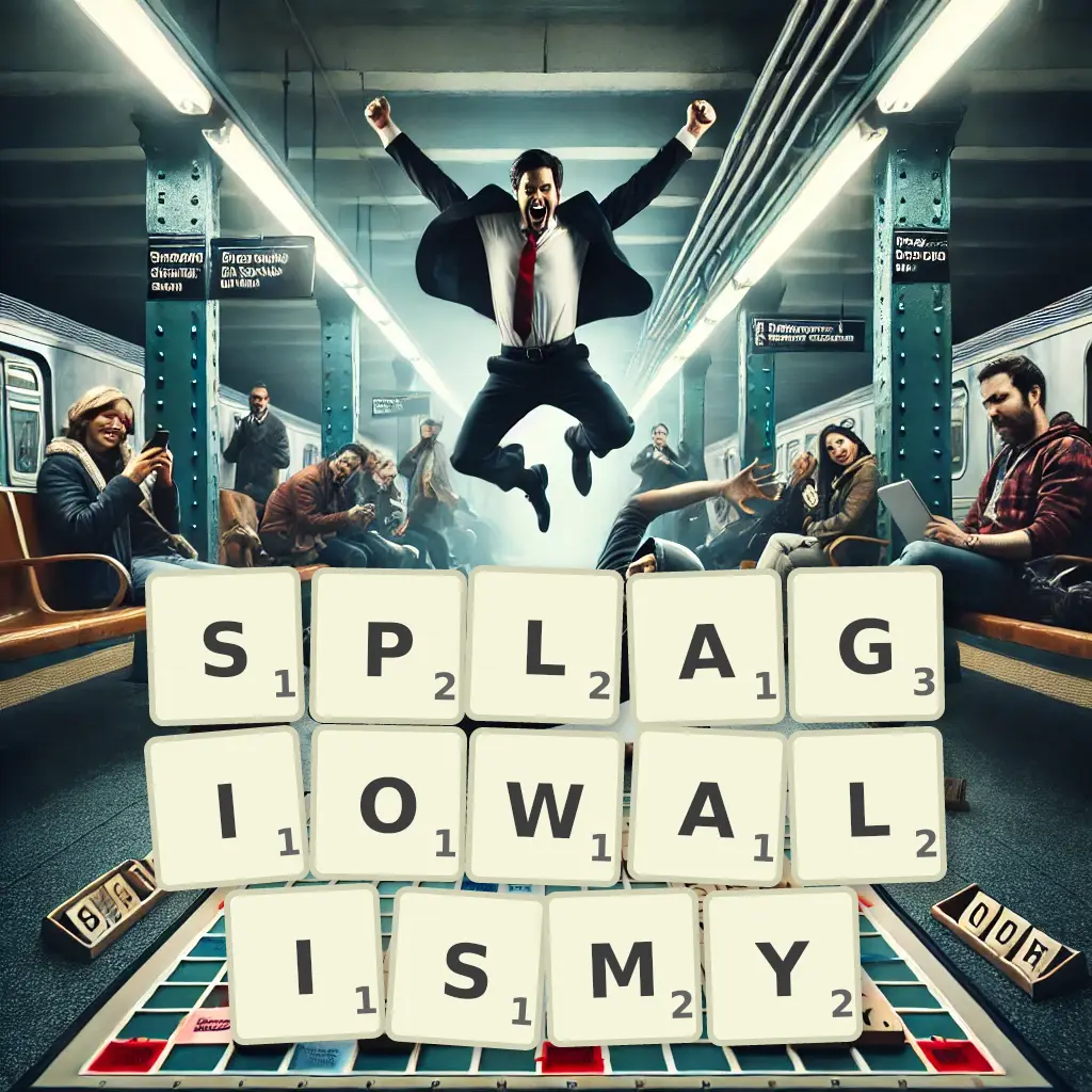 Słowa z liter SPLAGIOWALIŚMY