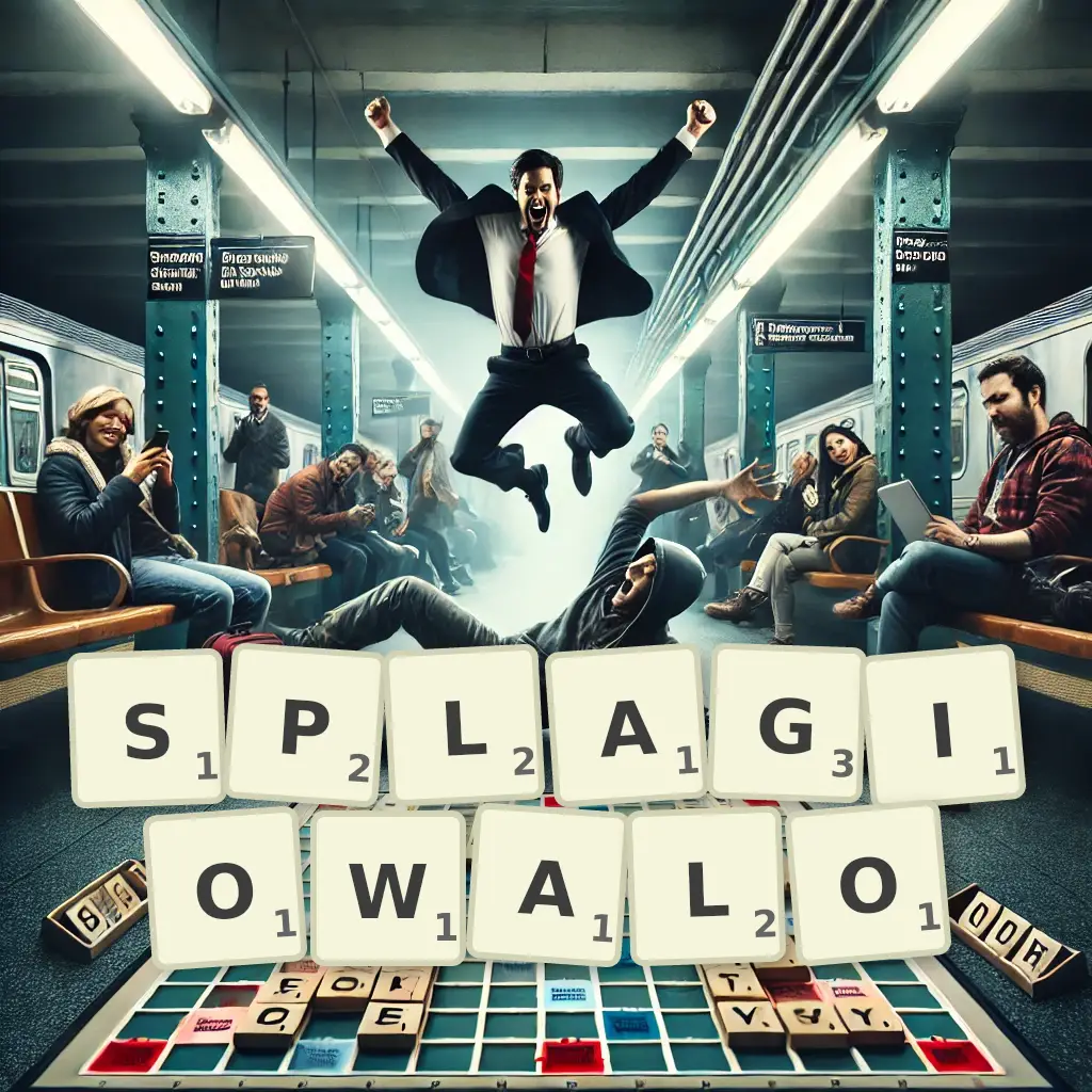 Słowa z liter SPLAGIOWAŁO