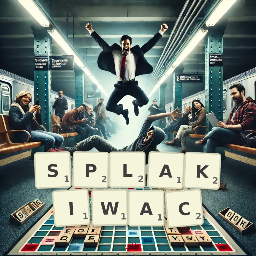 Słowa z liter SPŁAKIWAĆ