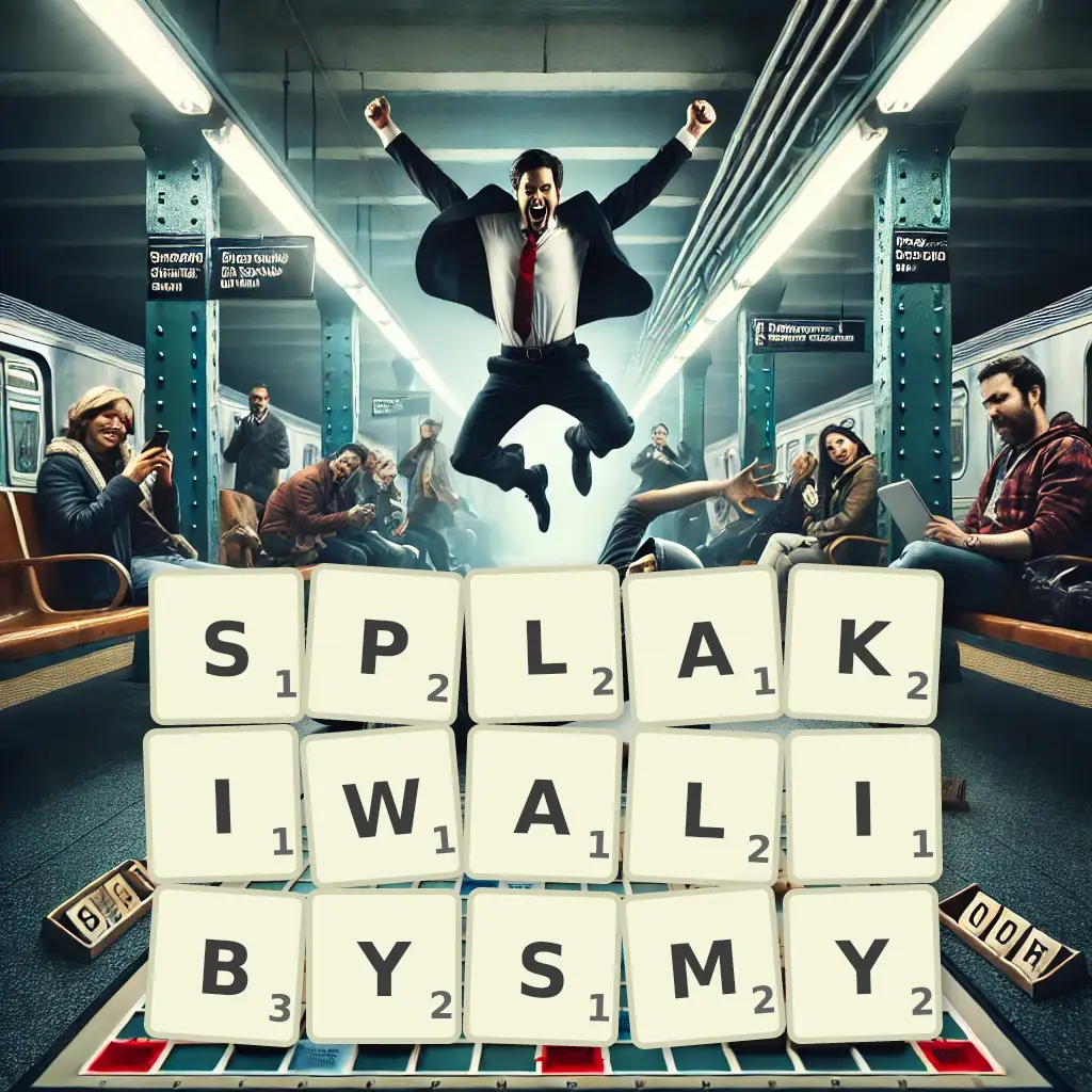 Słowa z liter SPŁAKIWALIBYŚMY