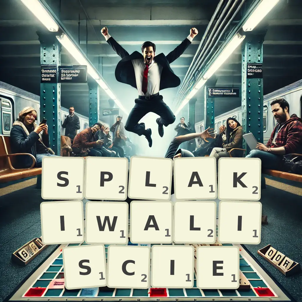 Słowa z liter SPŁAKIWALIŚCIE