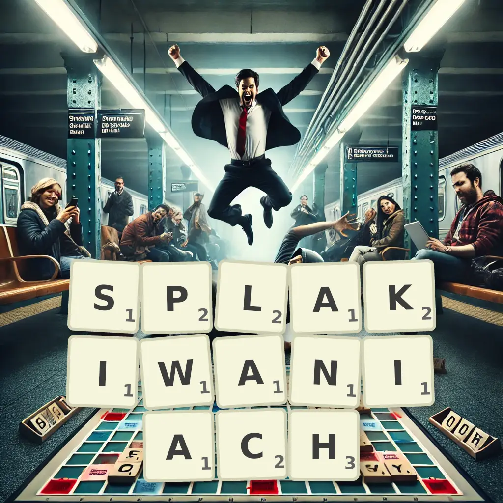 Słowa z liter SPŁAKIWANIACH
