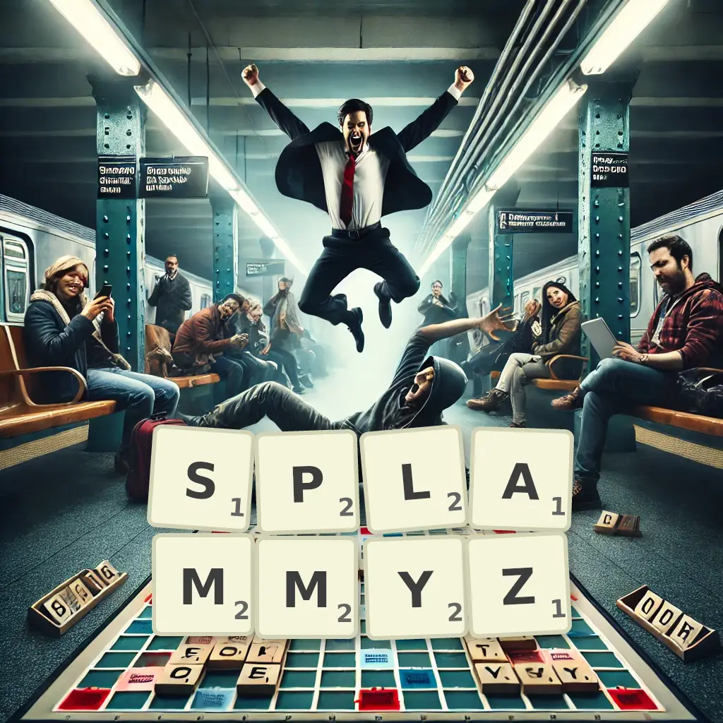 Słowa z liter SPLAMMYŻ