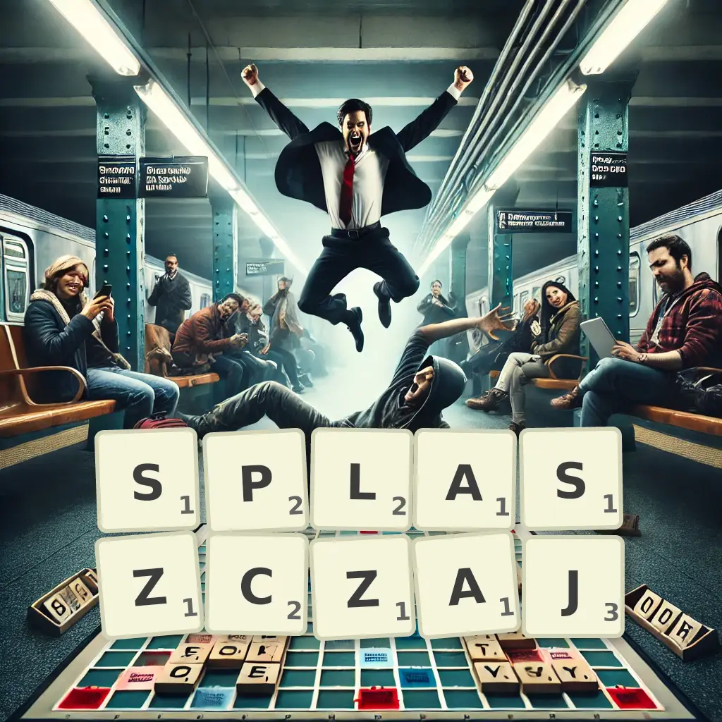 Słowa z liter SPŁASZCZAJ