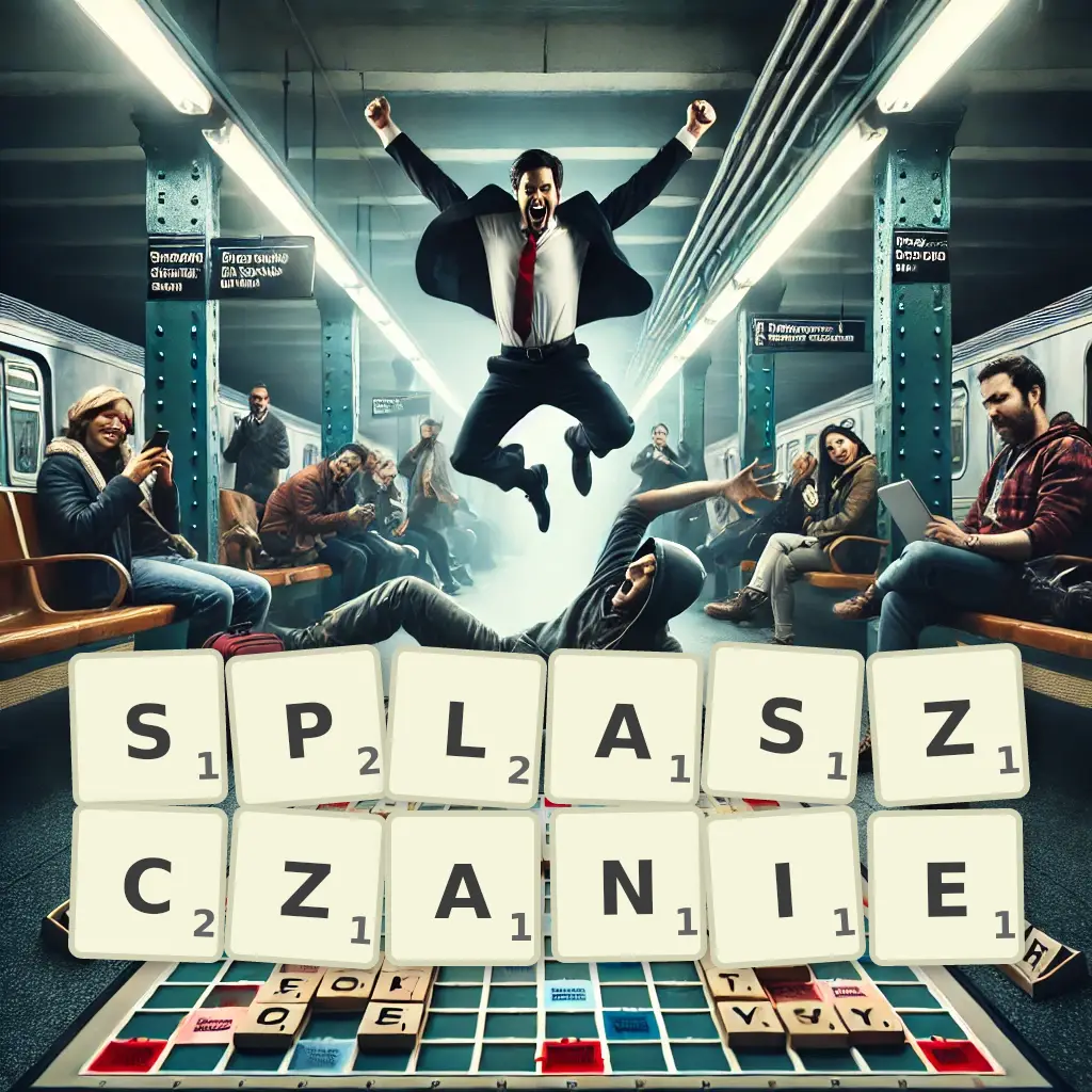 Słowa z liter SPŁASZCZANIE