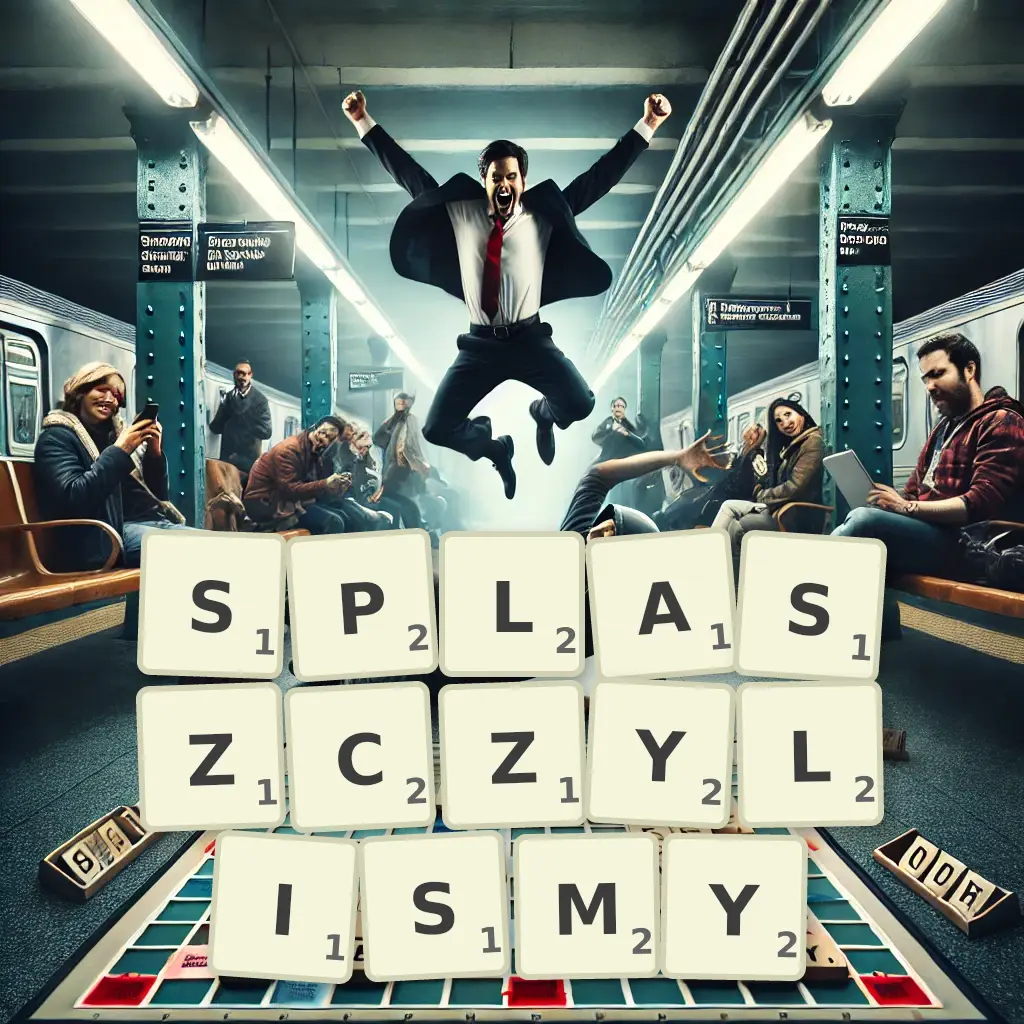 Słowa z liter SPŁASZCZYLIŚMY