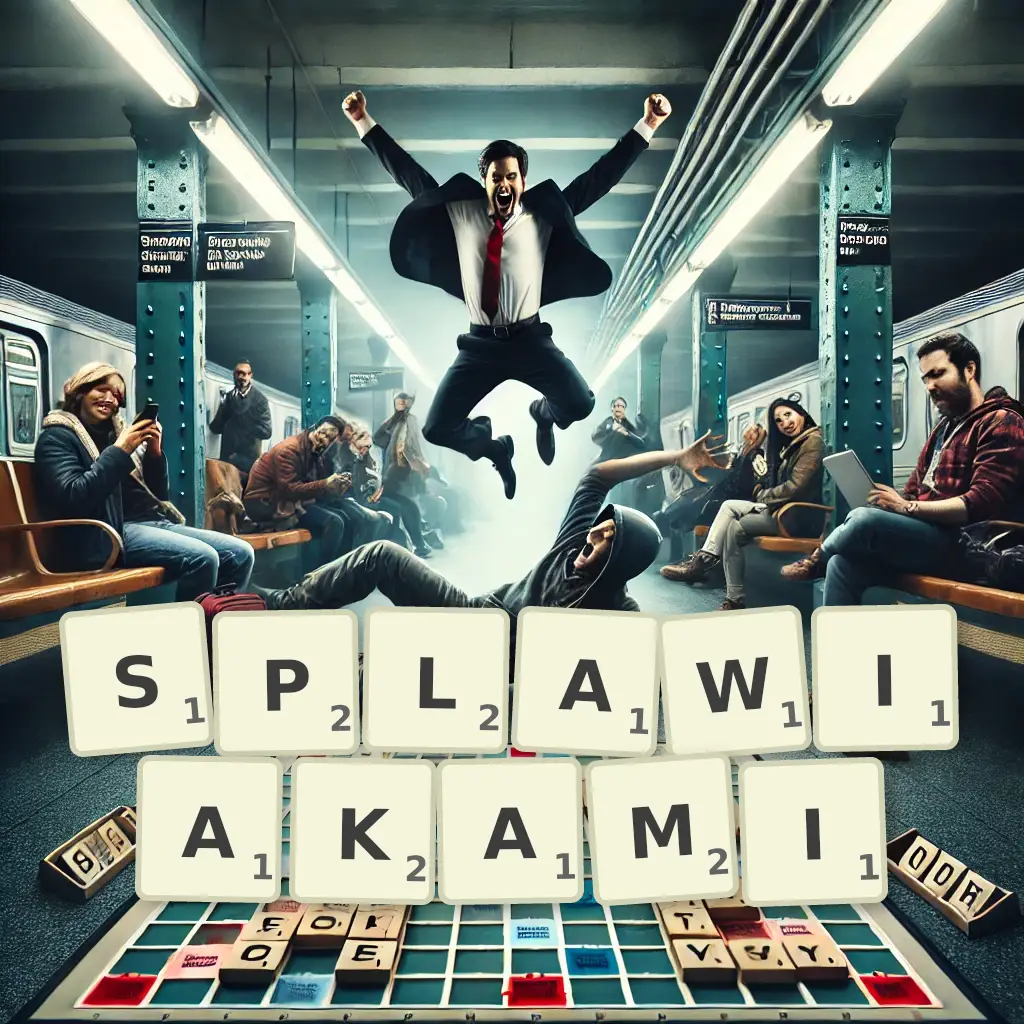 Słowa z liter SPŁAWIAKAMI