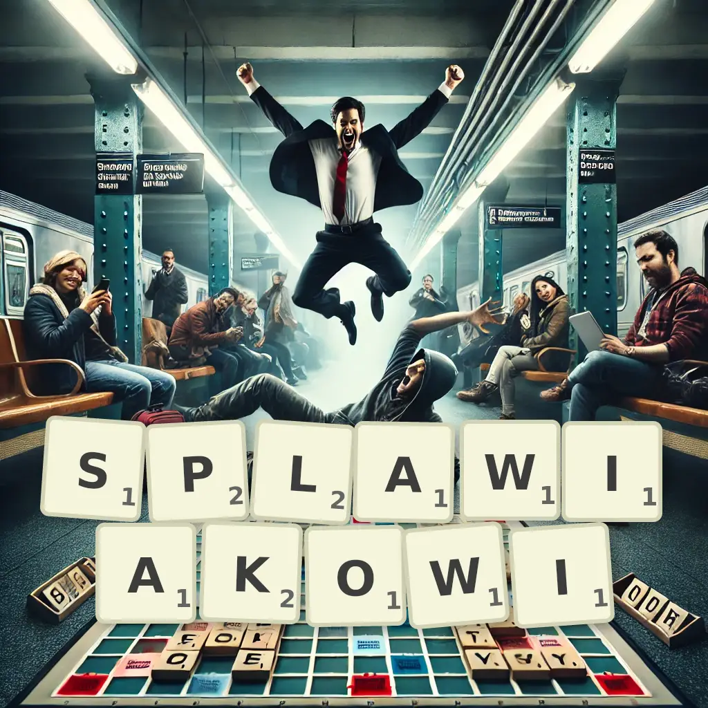 Słowa z liter SPŁAWIAKOWI