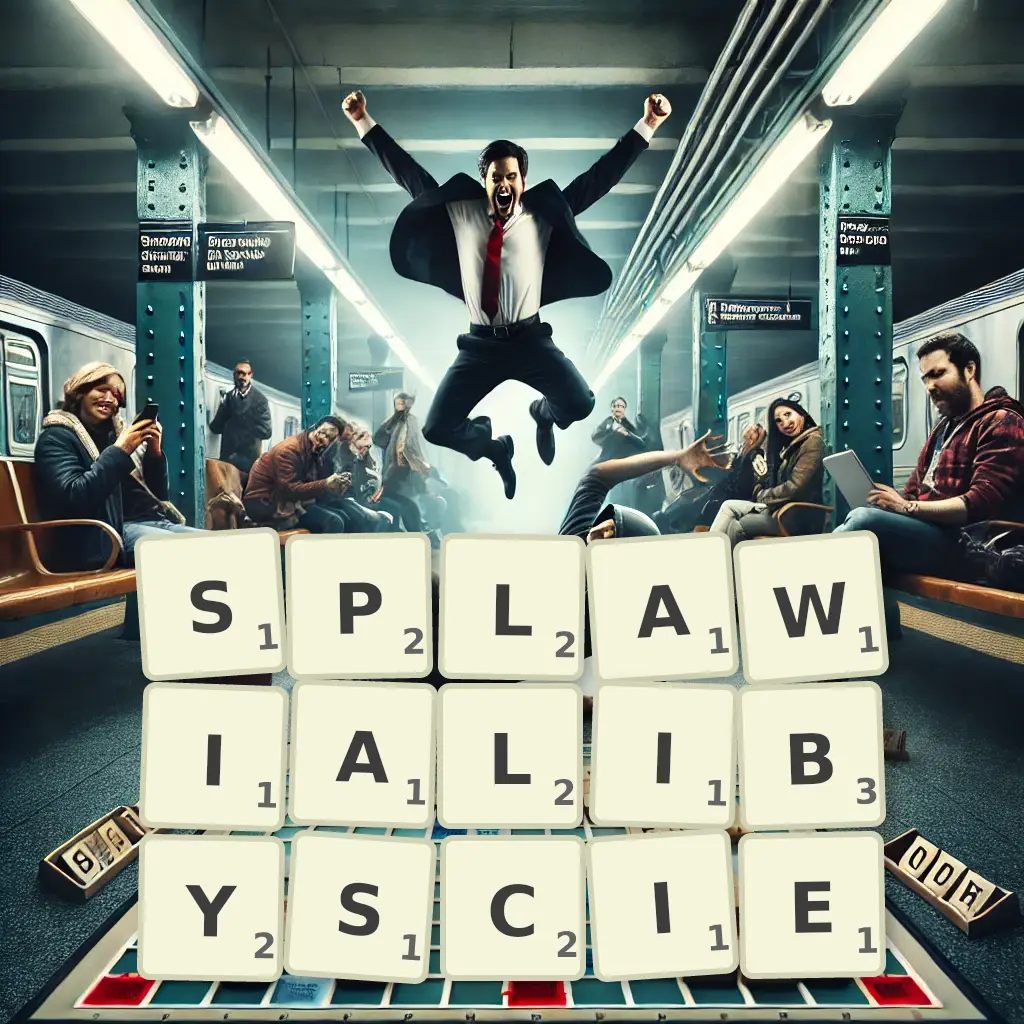 Słowa z liter SPŁAWIALIBYŚCIE