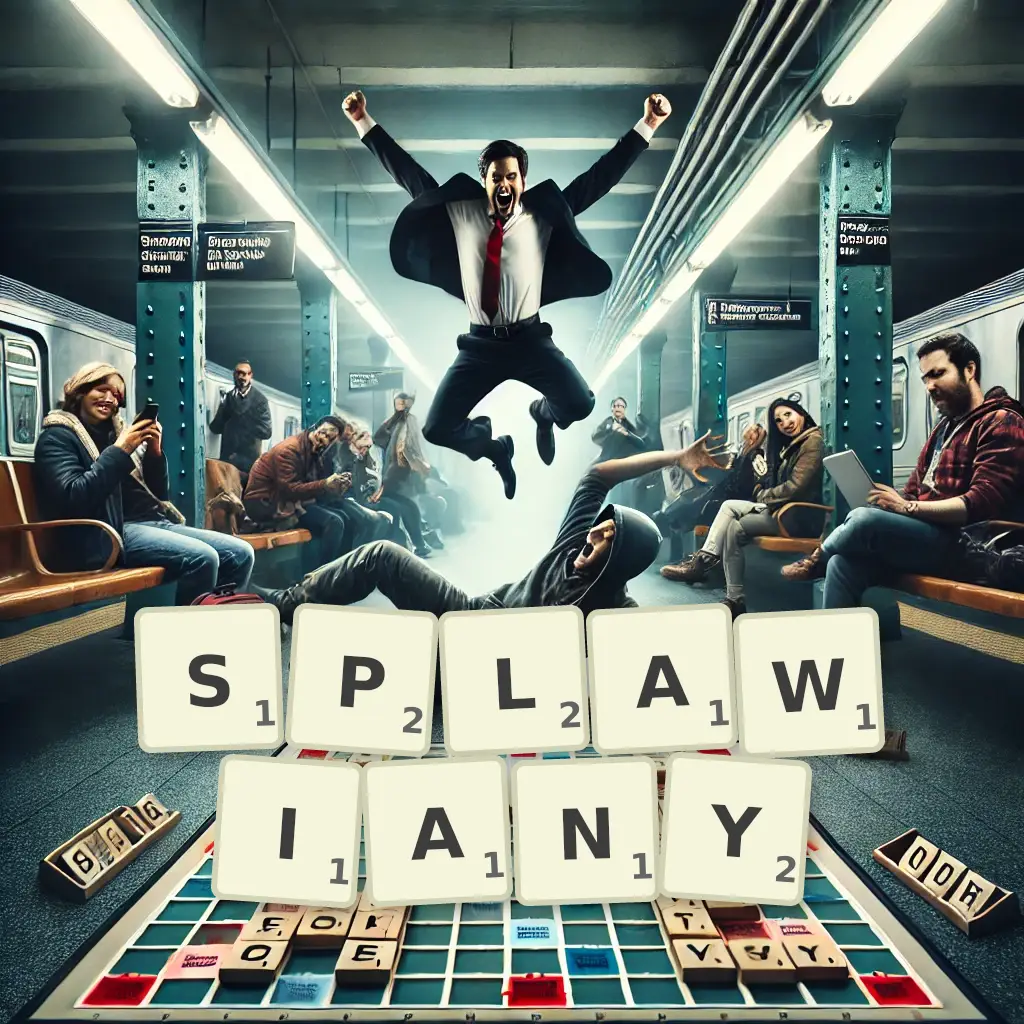 Słowa z liter SPŁAWIANY