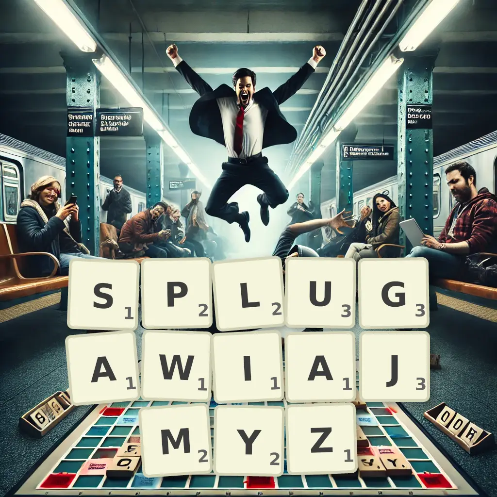 Słowa z liter SPLUGAWIAJMYŻ