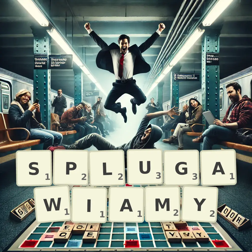 Słowa z liter SPLUGAWIAMY