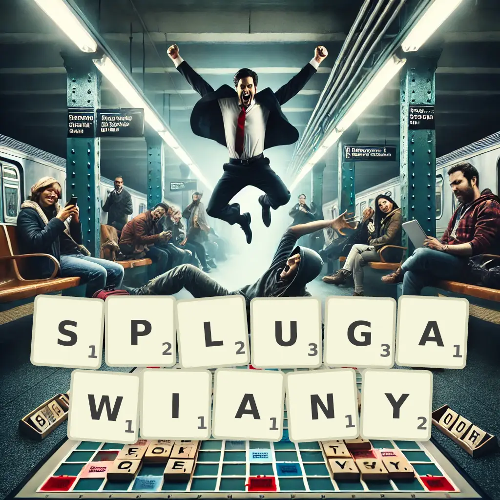 Słowa z liter SPLUGAWIANY