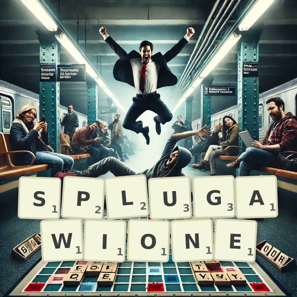 Słowa z liter SPLUGAWIONE
