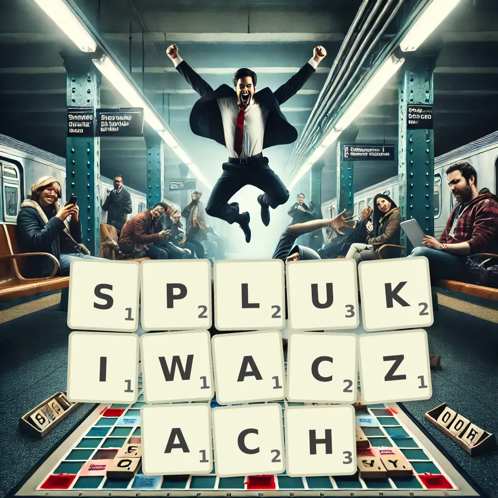 Słowa z liter SPŁUKIWACZACH