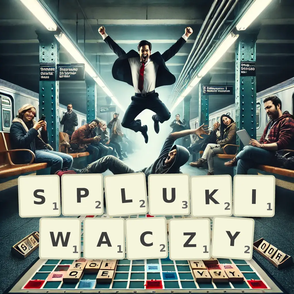 Słowa z liter SPŁUKIWACZY