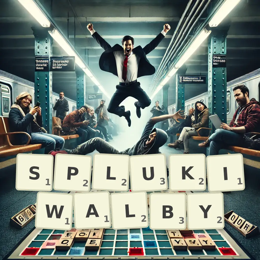 Słowa z liter SPŁUKIWAŁBY