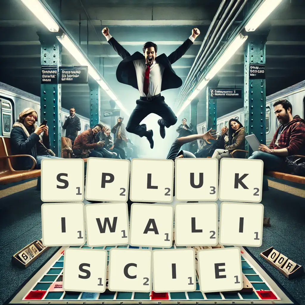 Słowa z liter SPŁUKIWALIŚCIE