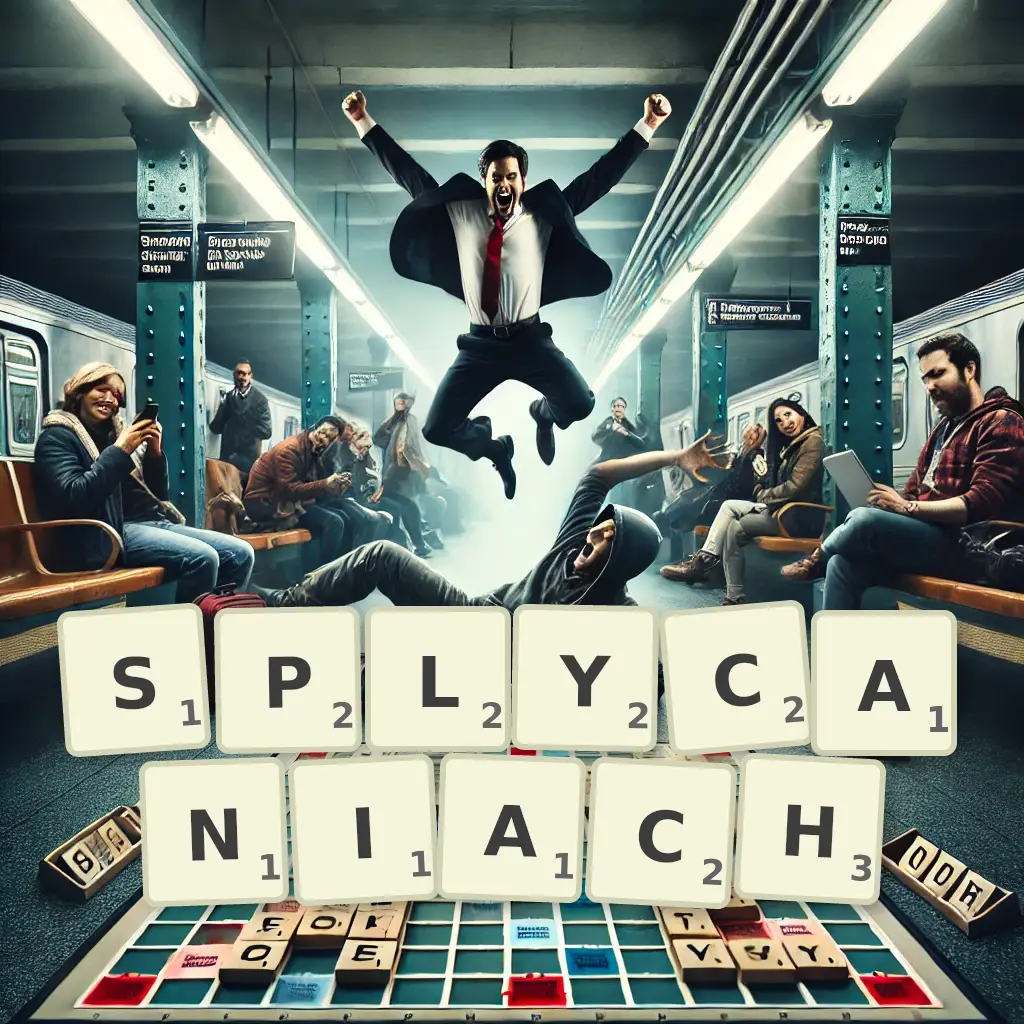 Słowa z liter SPŁYCANIACH