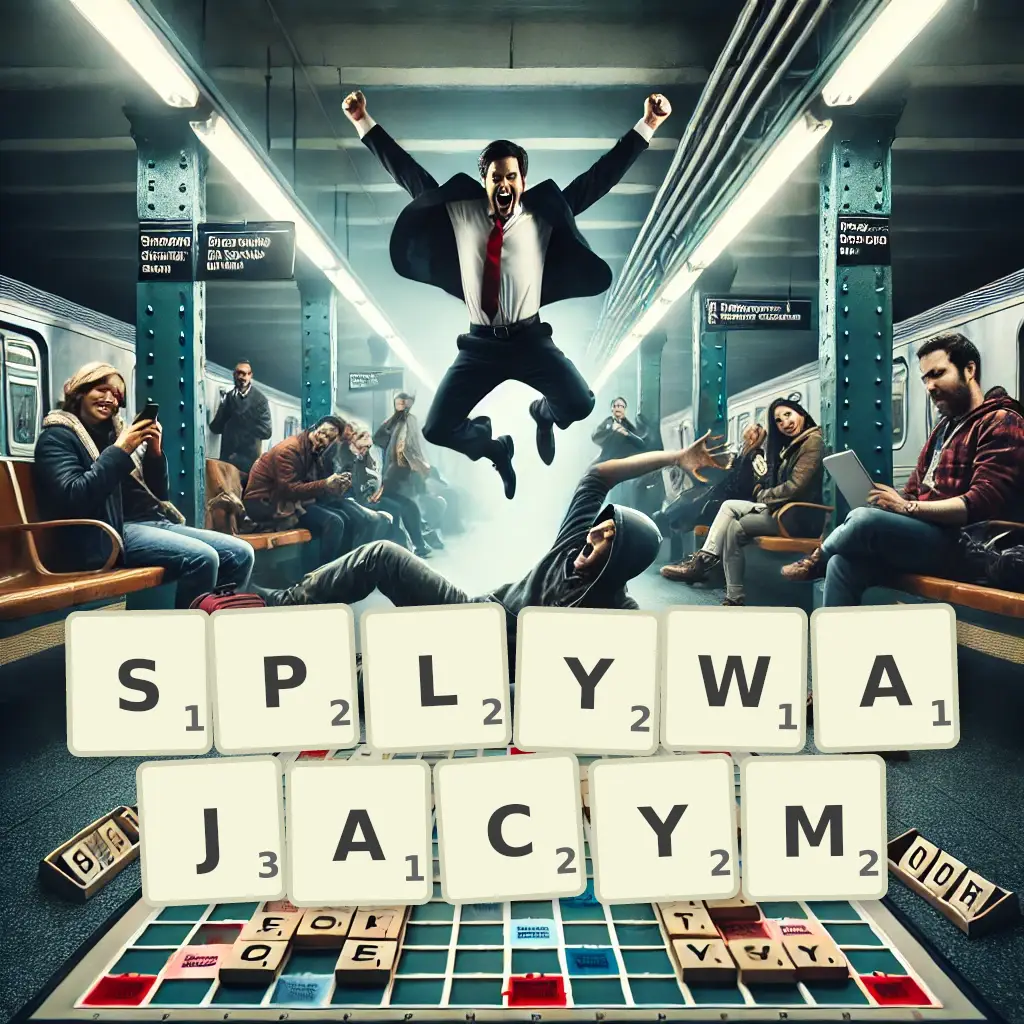 Lista słów z liter SPŁYWAJĄCYM Słowa z liter SPŁYWAJĄCYM