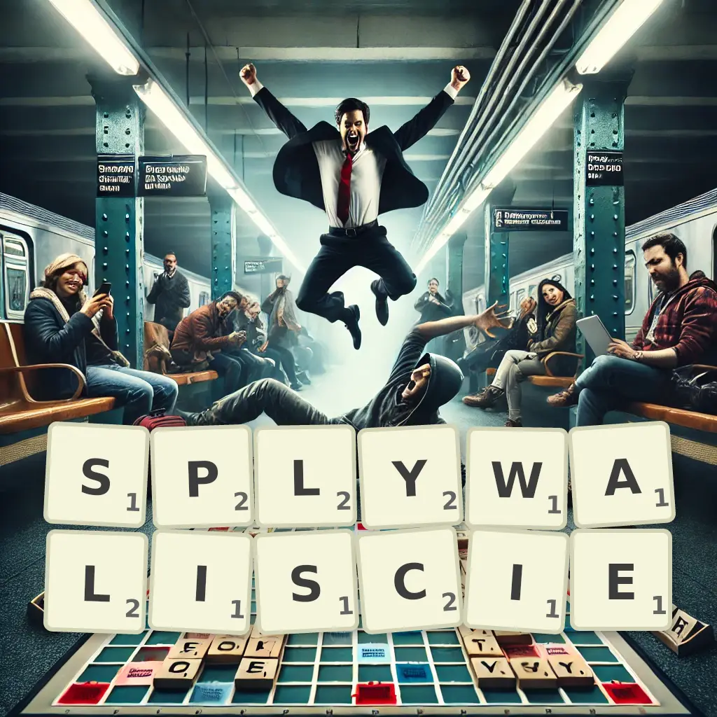 Słowa z liter SPŁYWALIŚCIE