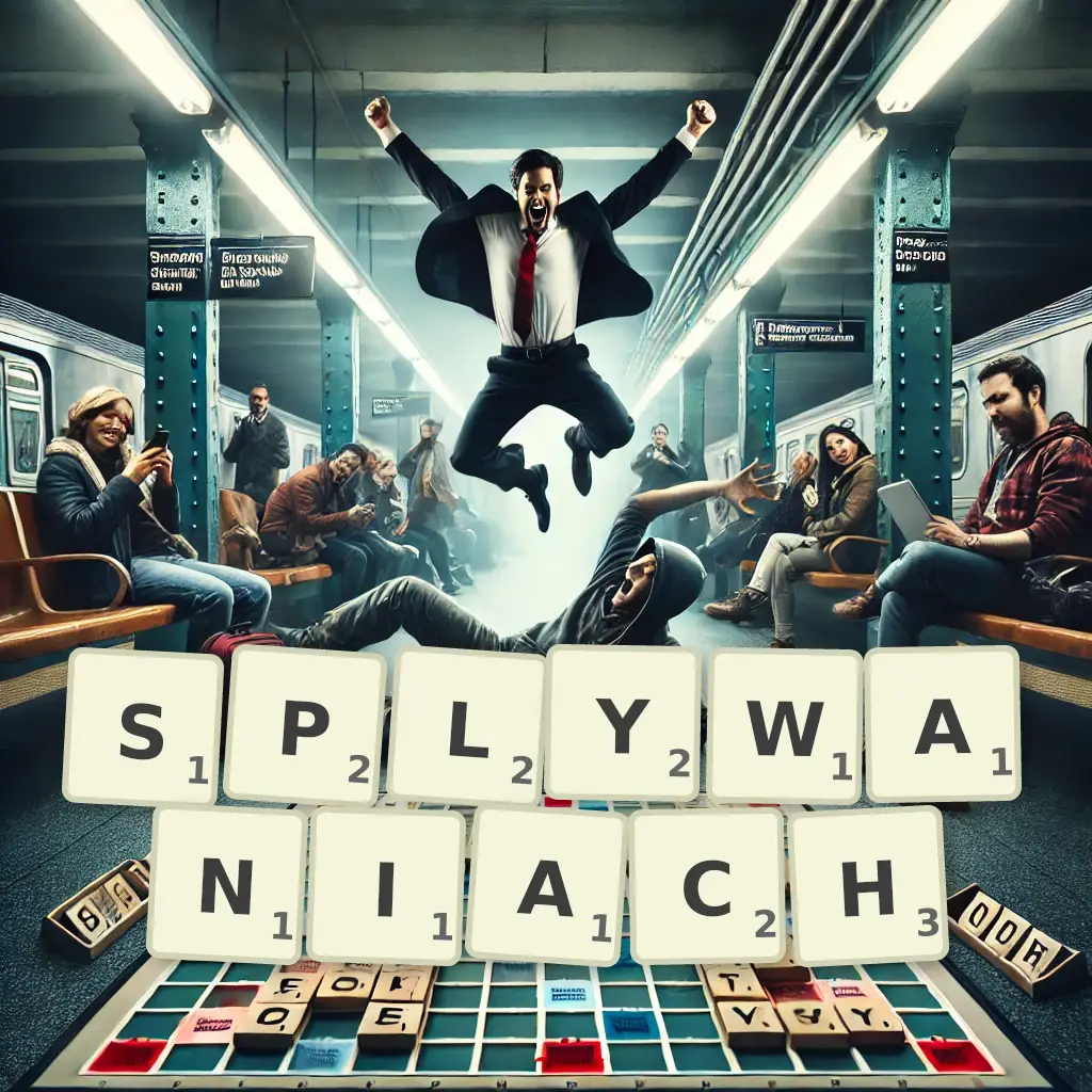 Słowa z liter SPŁYWANIACH