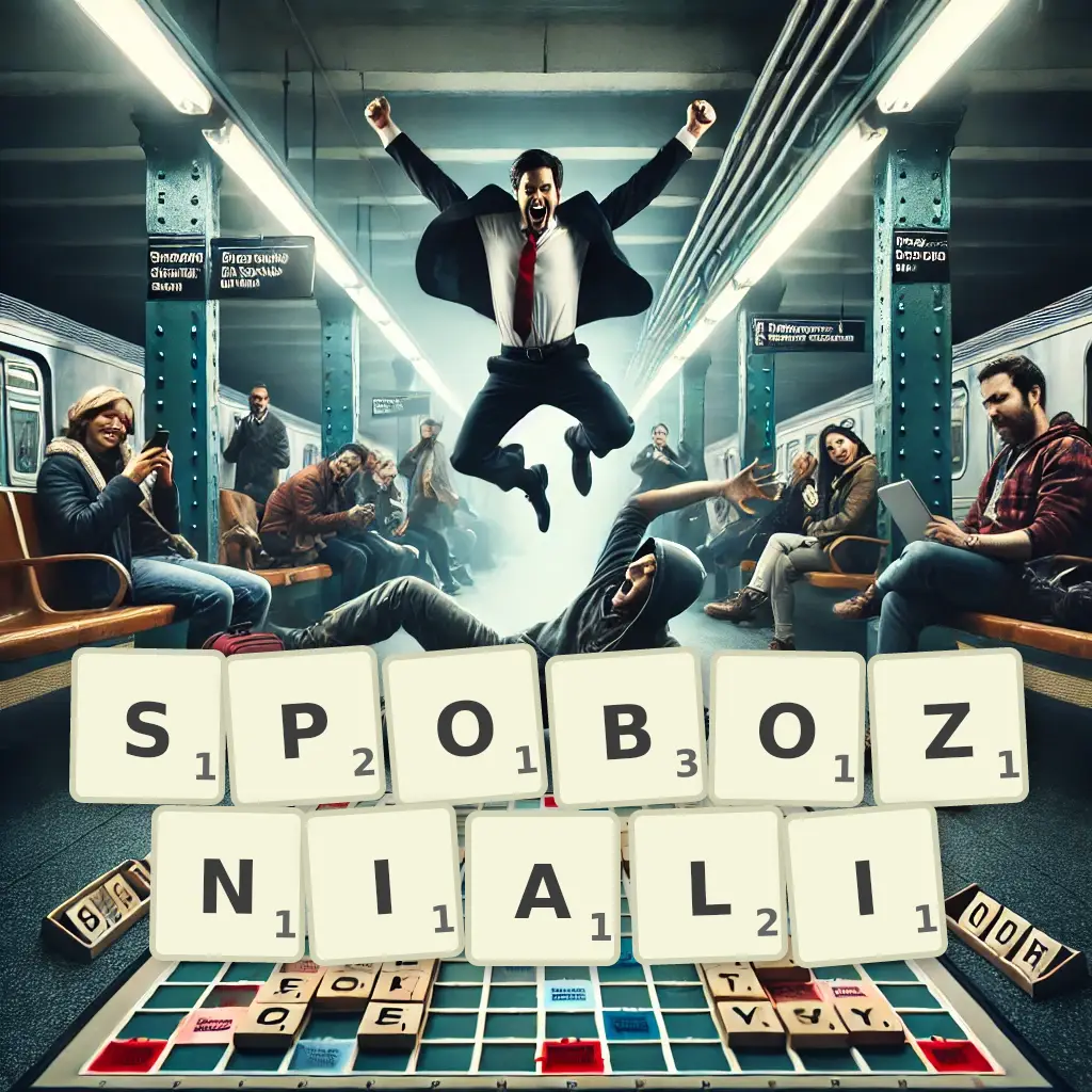 Słowa z liter SPOBOŻNIALI