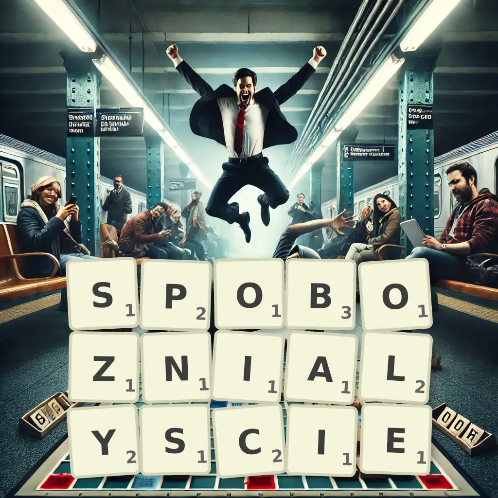 Słowa z liter SPOBOŻNIAŁYŚCIE