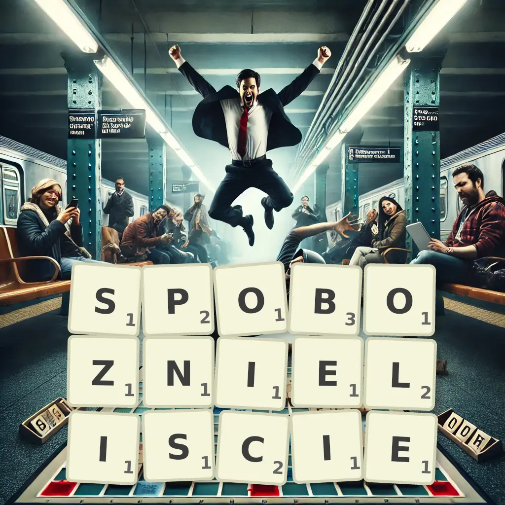 Słowa z liter SPOBOŻNIELIŚCIE