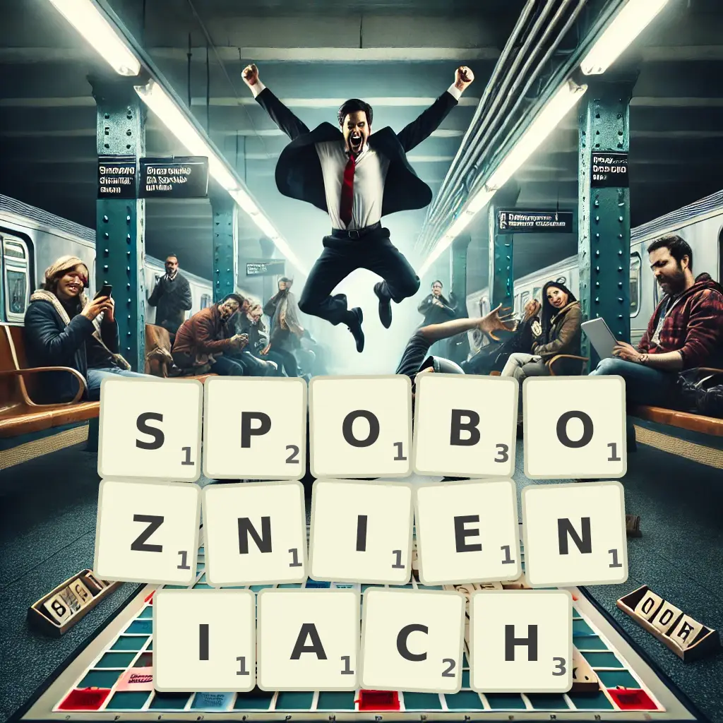 Słowa z liter SPOBOŻNIENIACH
