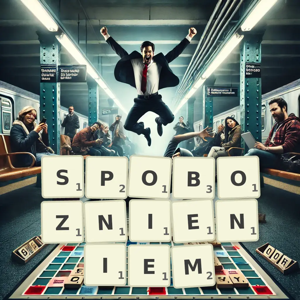 Słowa z liter SPOBOŻNIENIEM