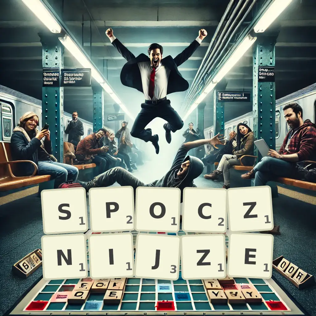 Słowa z liter SPOCZNIJŻE