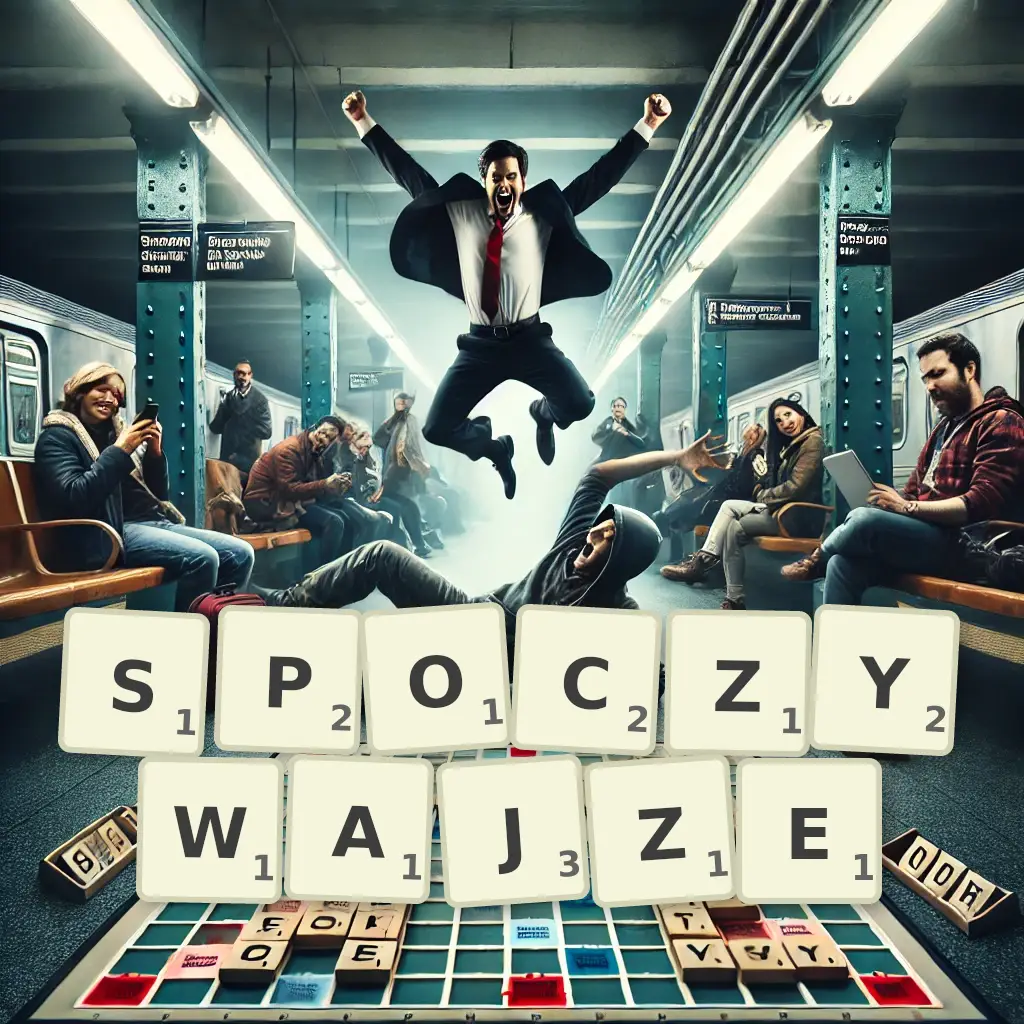 Słowa z liter SPOCZYWAJŻE