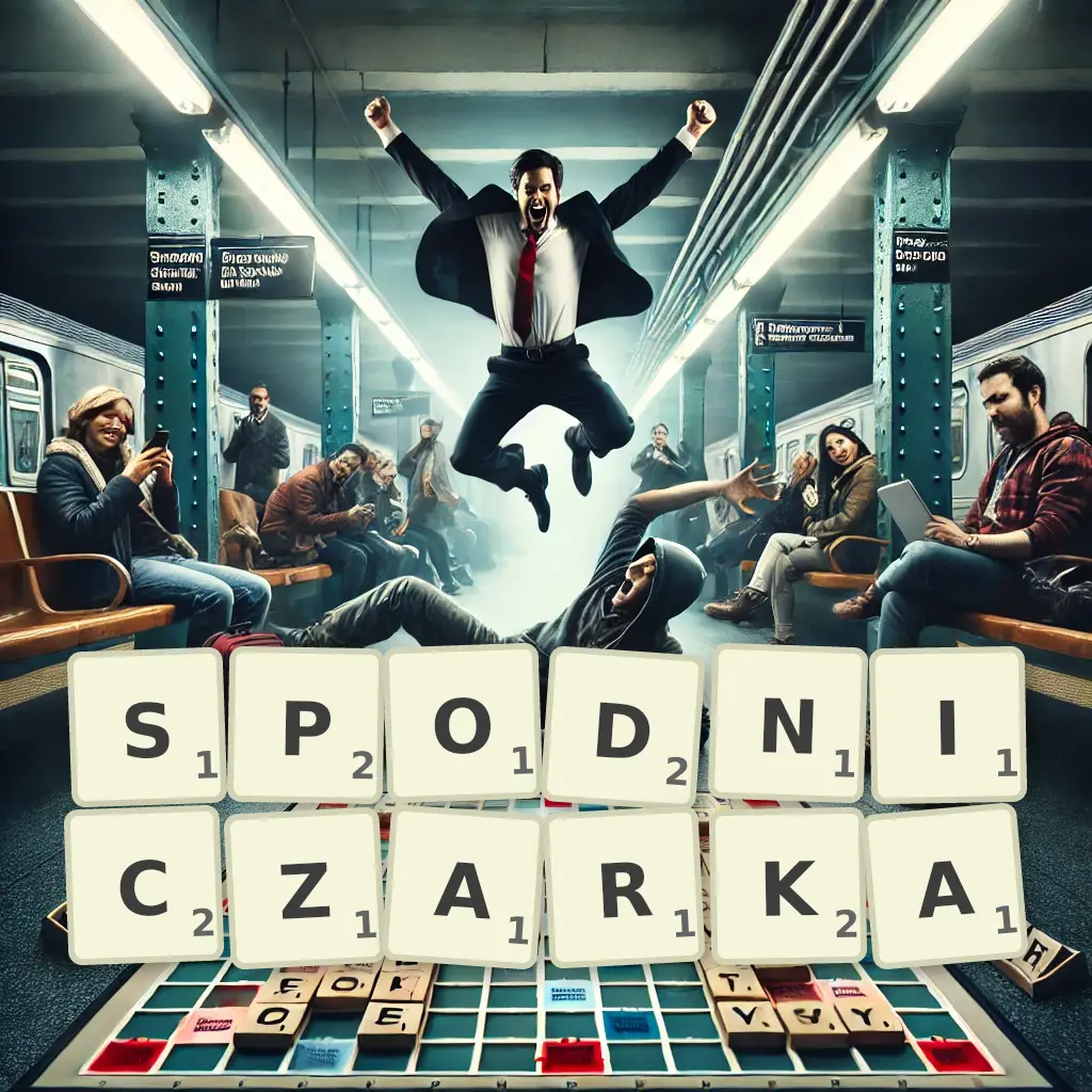Słowa z liter SPÓDNICZARKA