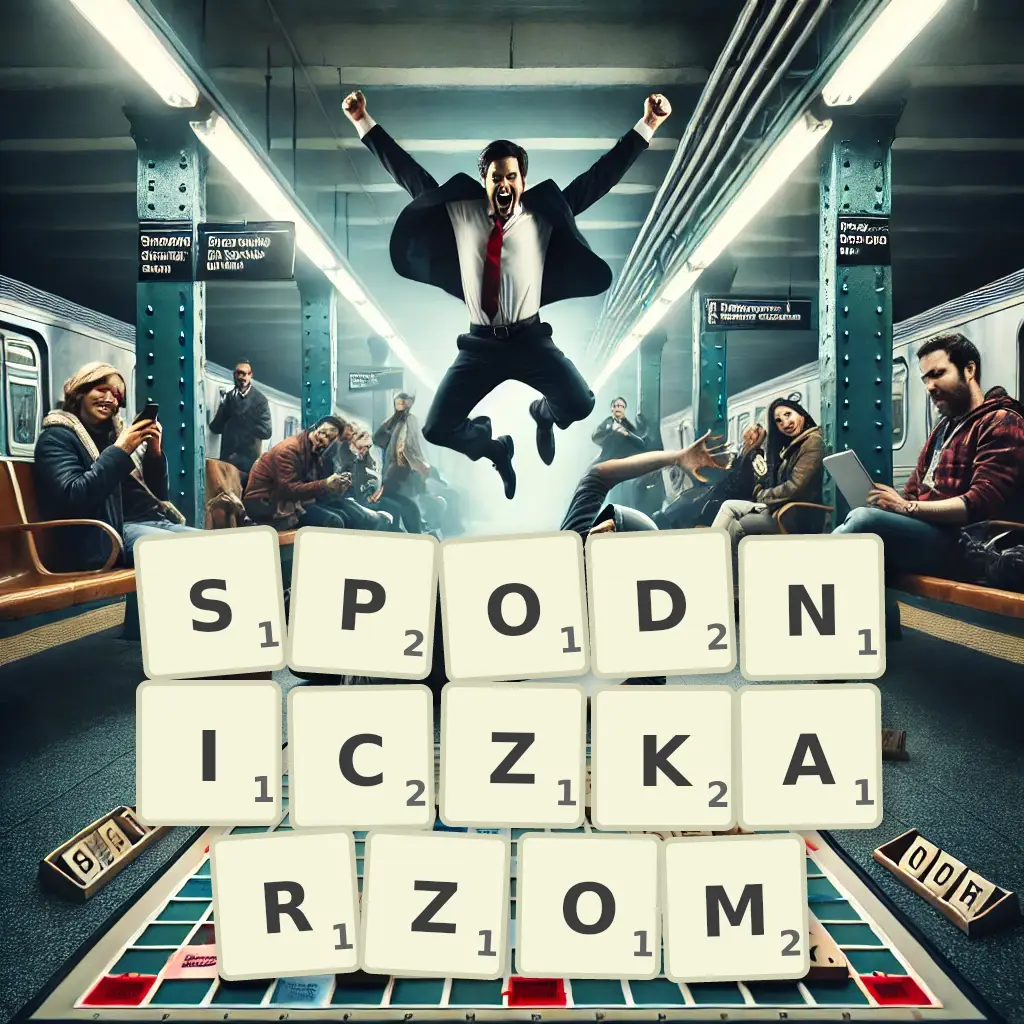 Słowa z liter SPÓDNICZKARZOM