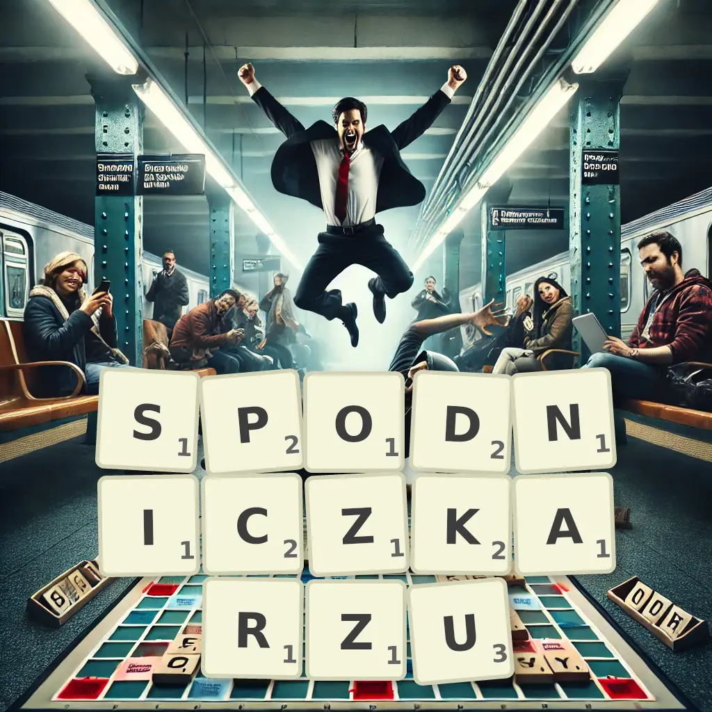 Słowa z liter SPÓDNICZKARZU