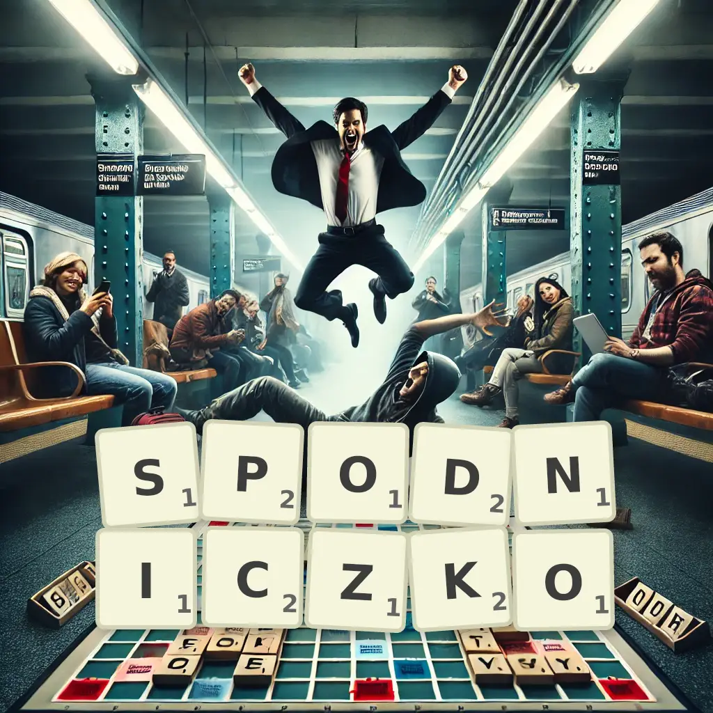 Słowa z liter SPÓDNICZKO