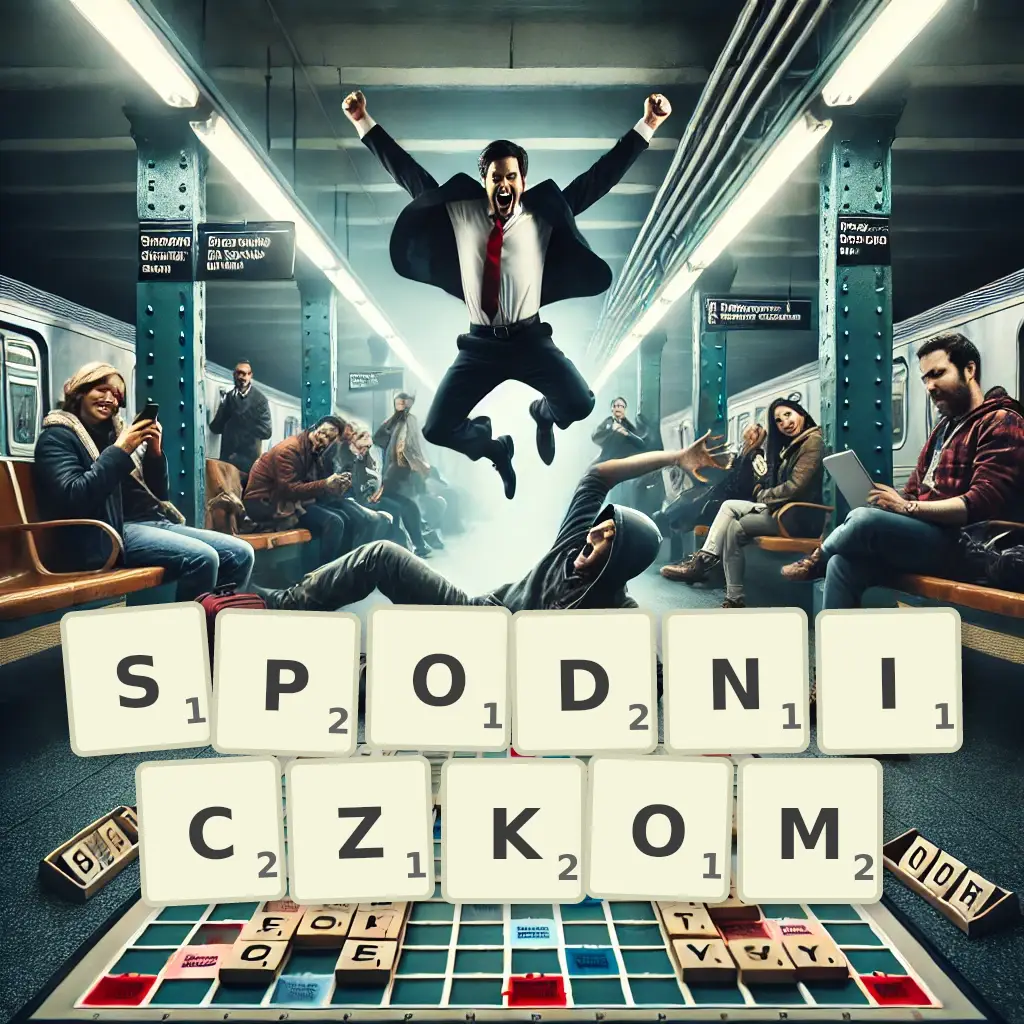 Słowa z liter SPÓDNICZKOM